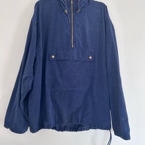 Vintage Eddie Bauer Tan and Blue Jacket